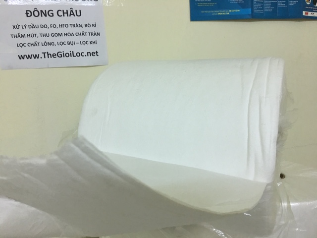 cấu tạo Cuộn Lau Và Thấm Hút Dầu DO FO Rò Rỉ Đổ Tràn