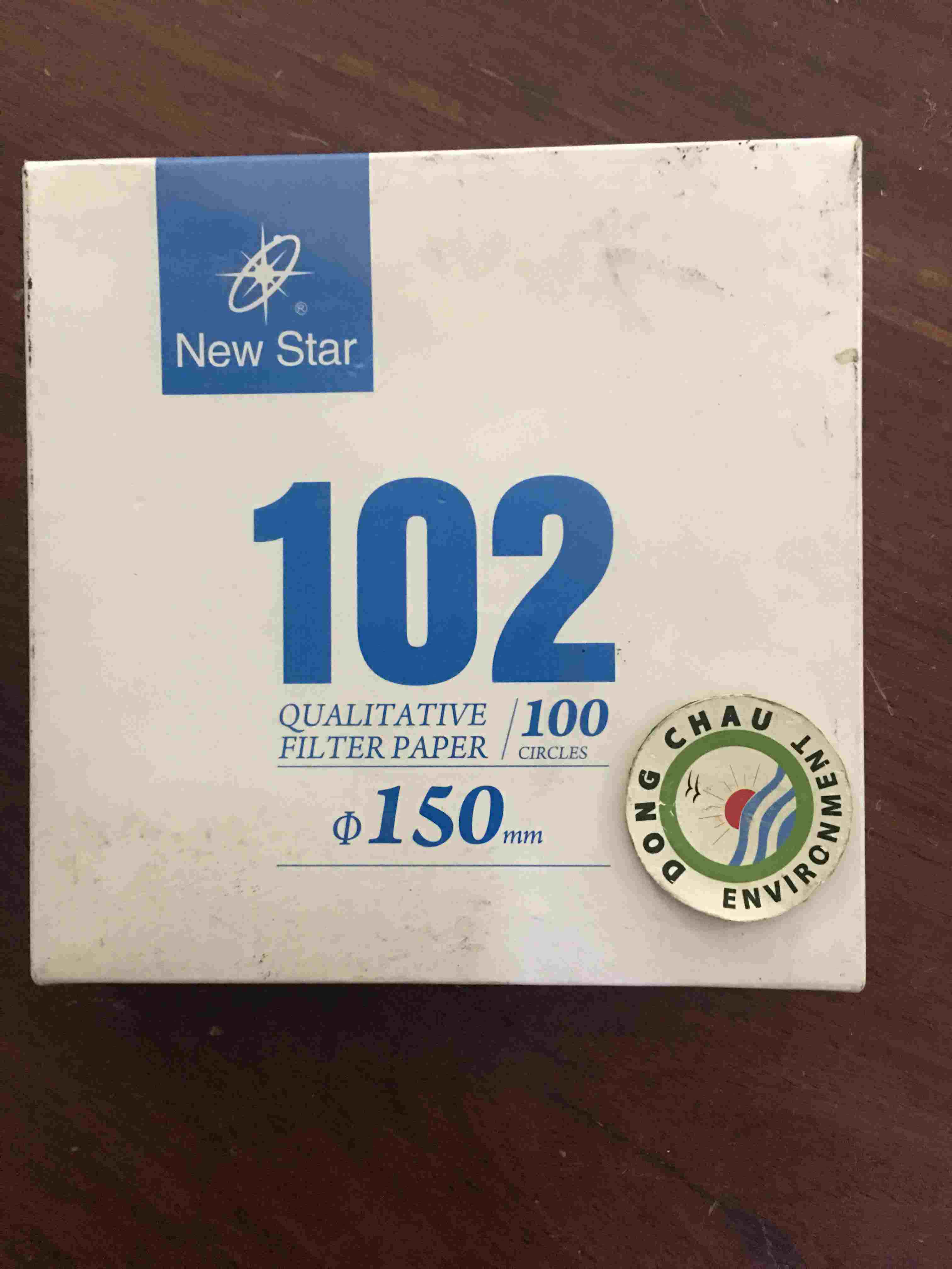 Giấy Lọc Phòng Thí Nghiệm Newstar 102 Đường Kính 150 Mm