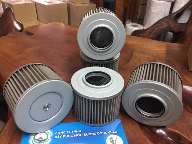 Lõi lọc dầu thủy lực lưới inox gấp nếp