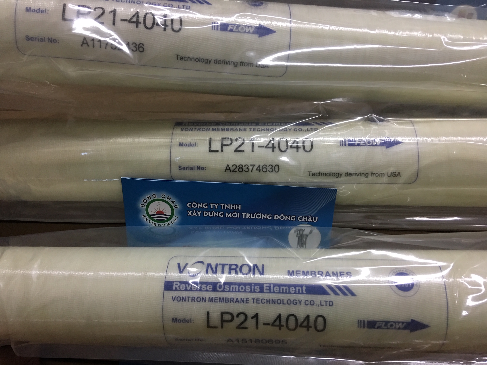 mã hàng LP21 4040 Màng RO Vontron