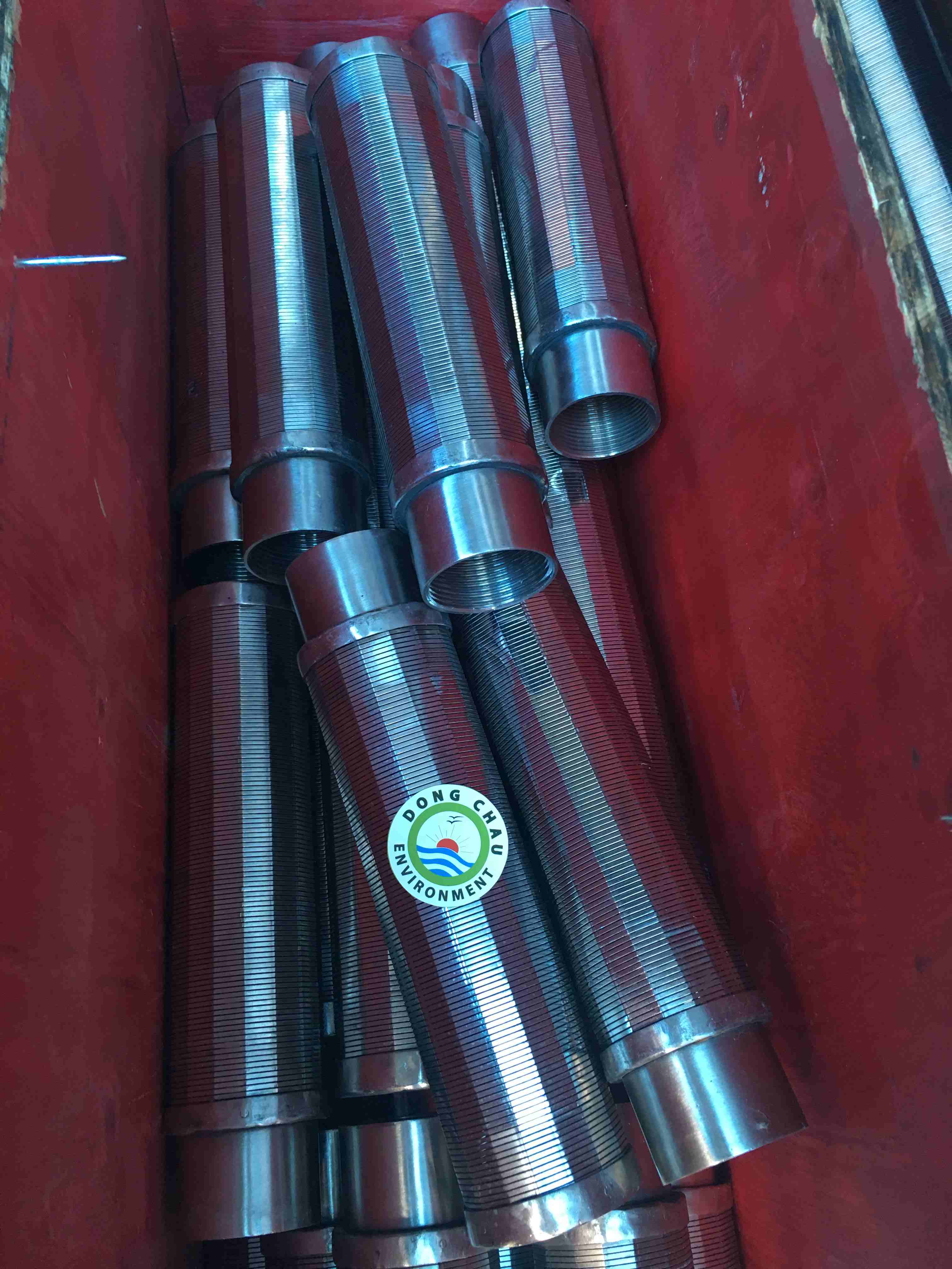 Ống Lọc Khe 0.1mm Một Đầu Kín Một Đầu Ren Trong