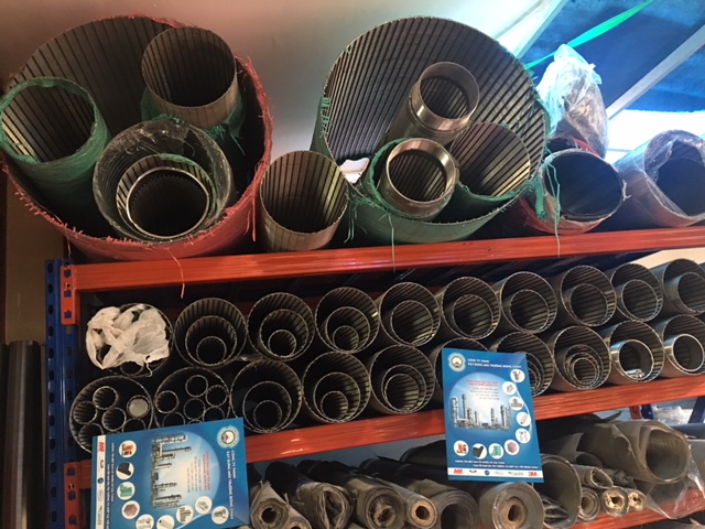 Ống Lọc Khe Inox Kiểu Ren Nối 2 Đầu