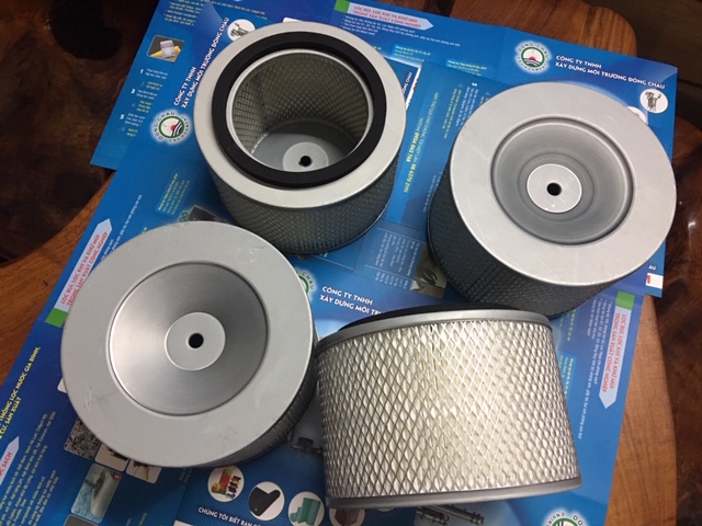 Phin Lọc Bụi Giấy Gỗ Cellulozo 2 Mặt Lưới Đáy Lổ Ti