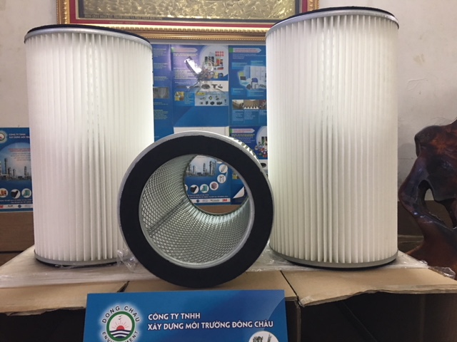 Phin Lọc Khí Giấy Nhựa PE Hai Đầu Hở