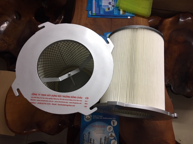 Phin Lọc Khí Giấy Nhựa Polyester 4 Chấu