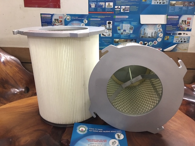 Phin Lọc Khí Giấy Nhựa Polyester 4 Chấu