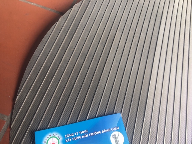 cấu tạo Tấm Tròn Lọc Khe Inox 304 Lọc Bã Bia