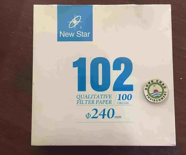 Giấy Lọc Phòng Thí Nghiệm Newstar 102 Đường Kính 240 Mm