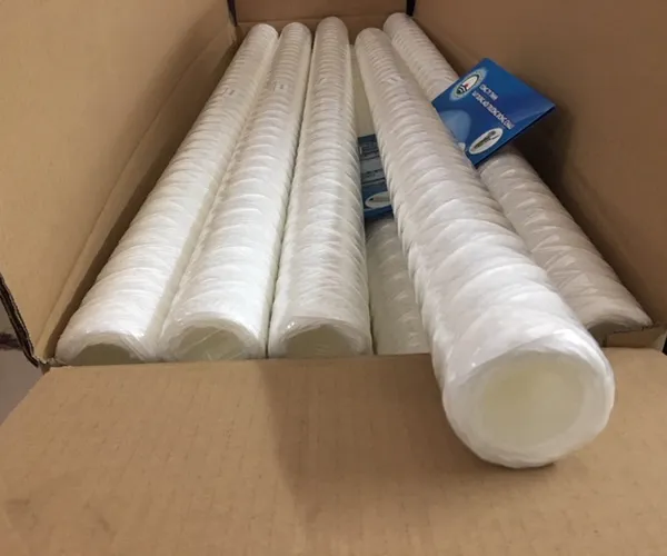 Lõi Sợi Quấn CPP Cartridge Lọc Nước Và Hóa Chất 20 Micron