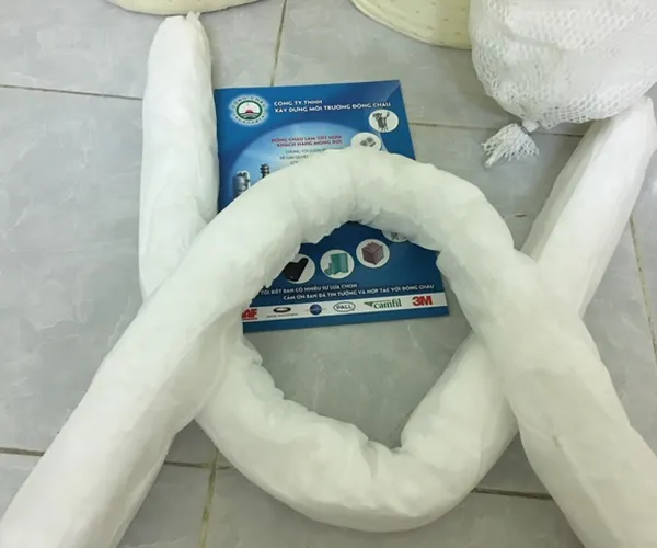 Absorbent Oil Sock Phao Thấm Hút Dầu 76x1220mm