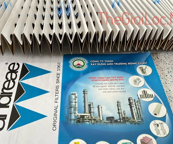 AF113 (Màu Trắng) Giấy lọc bụi sơn khô Andreae 2 lớp