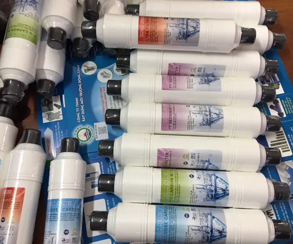 Bộ 4 Lõi Lọc Hàn Quốc Cho Máy Lọc Nước Nóng Lạnh