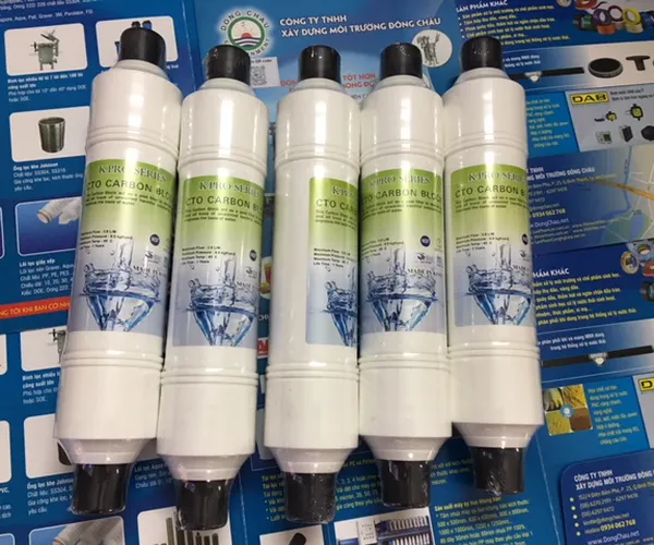 Bộ 4 Lõi Lọc Hàn Quốc Cho Máy Lọc Nước Nóng Lạnh