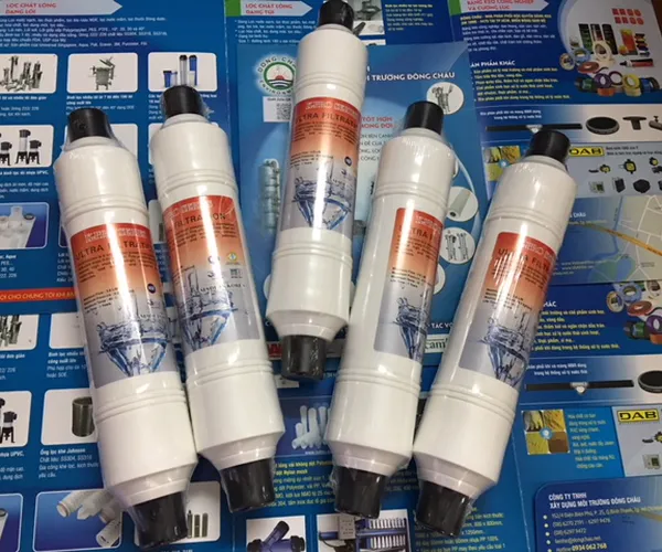 Bộ 4 Lõi Lọc Hàn Quốc Cho Máy Lọc Nước Nóng Lạnh