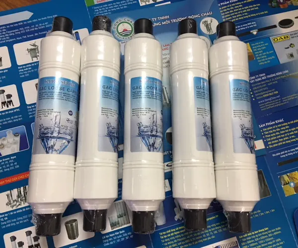 Bộ 4 Lõi Lọc Hàn Quốc Cho Máy Lọc Nước Nóng Lạnh