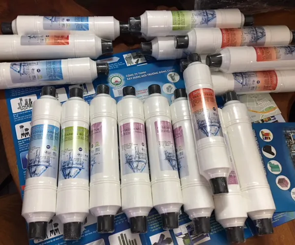 Bộ 4 Lõi Lọc Hàn Quốc Cho Máy Lọc Nước Nóng Lạnh