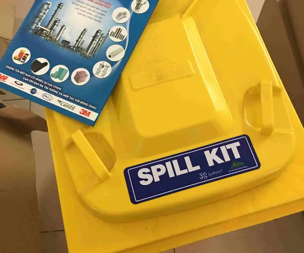 Bộ Kit ứng cứu nhanh tràn vãi dầu axit 120L