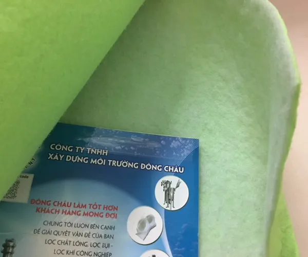 Bông Lọc Bụi G1 Màu Xanh Lá Cây