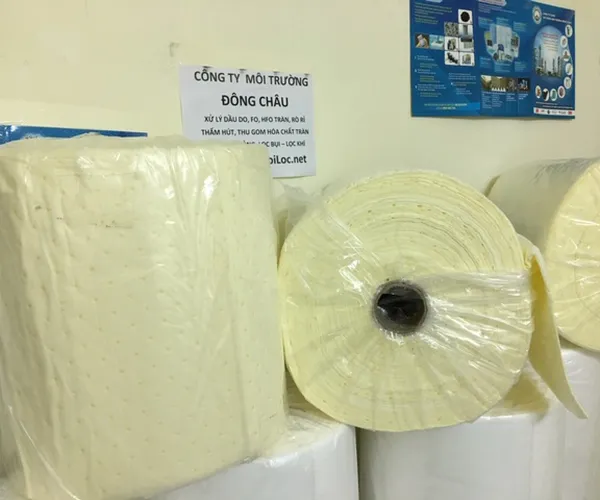 Cuộn Lau Hóa Chất Tràn Lau Hóa Chất Rò Rỉ TQ