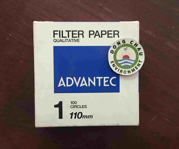 Giấy Lọc Phòng Thí Nghiệm Advantec Số 1 Đường Kính 110mm