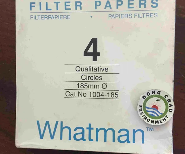 Giấy Lọc Phòng Thí Nghiệm Whatman Số 3 185 Mm