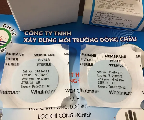 Giấy Lọc Whatman 7141-114 Lọc Hóa Chất Phòng Thí Nghiệm