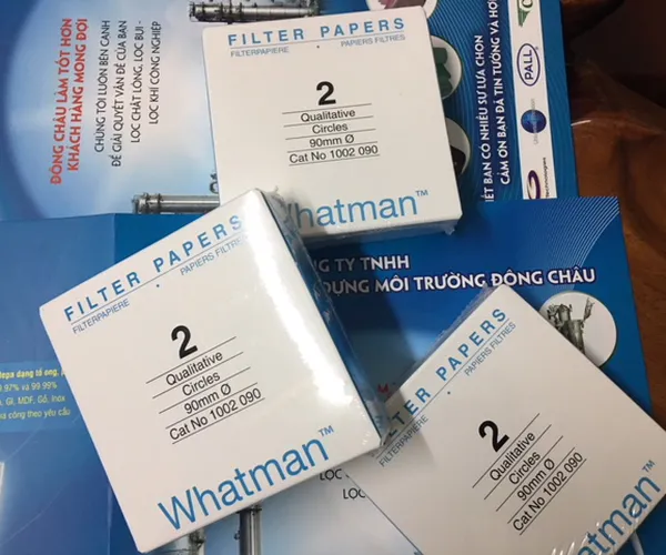 Giấy Lọc Whatman Số 2 1002-090 Lọc Cặn Hóa Chất