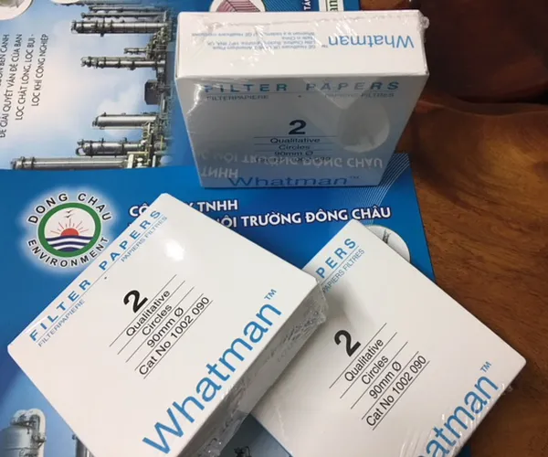 Giấy Lọc Whatman Số 2 1002-090 Lọc Cặn Hóa Chất