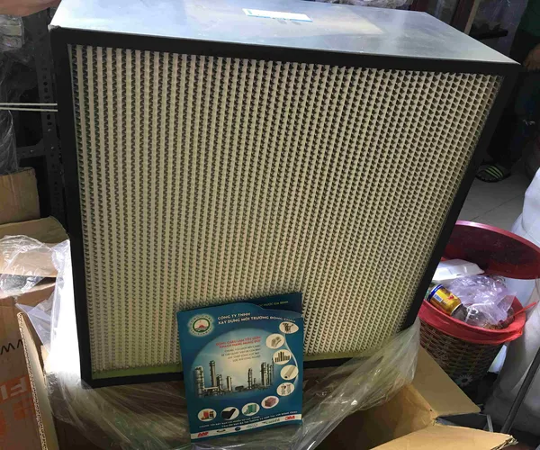 Khung HEPA Hiệu Quả H13 Kích Thước 610 X 610 X 292 Mm