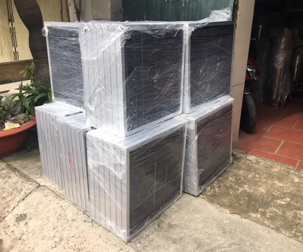 Khung than hoạt tính dạng pleat hấp thụ mùi hóa chất