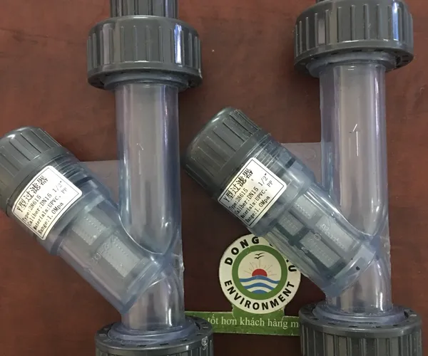 Lọc chữ y nhựa DN15 cao cấp