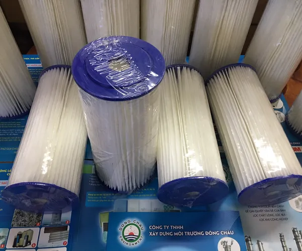 Lõi Giấy Xếp Lọc Nước Hồ Bơi Bigblue 10 Inch