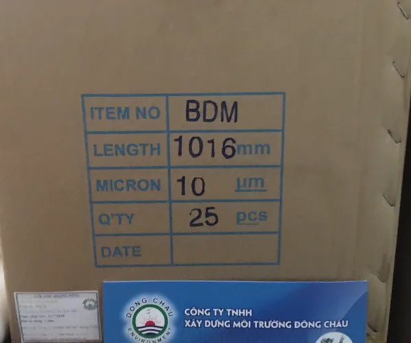 Lõi lọc nén bông gòn hàn quốc aqua 40 inch 10 micron BDM