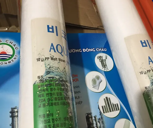 Lõi lọc nén bông gòn hàn quốc aqua 40 inch 10 micron BDM