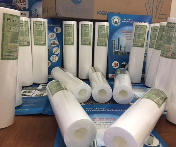 Lõi Lọc Nén Kemflo Purerite 10 Inch Đài Loan