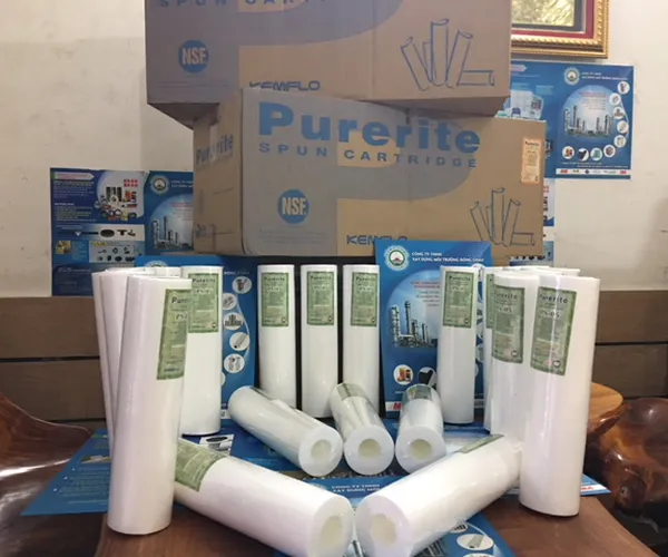 Lõi Lọc Nén Kemflo Purerite 10 Inch Đài Loan