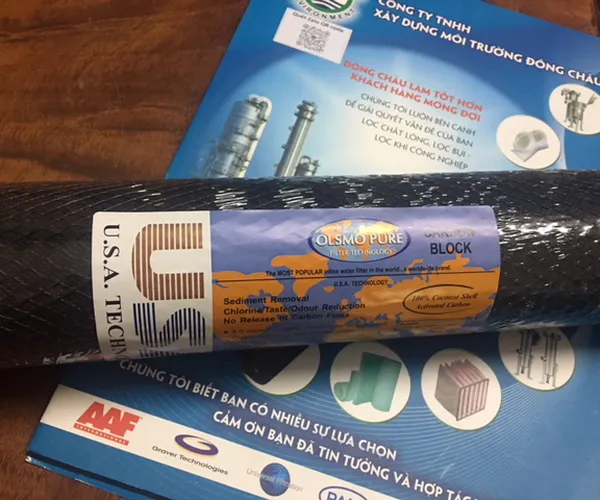 Lõi Lọc Than CTO Màu Đen Olsmopure