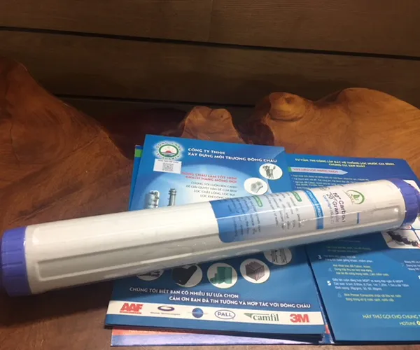 Lõi Lọc Than Hạt GAC Vỏ Nhựa