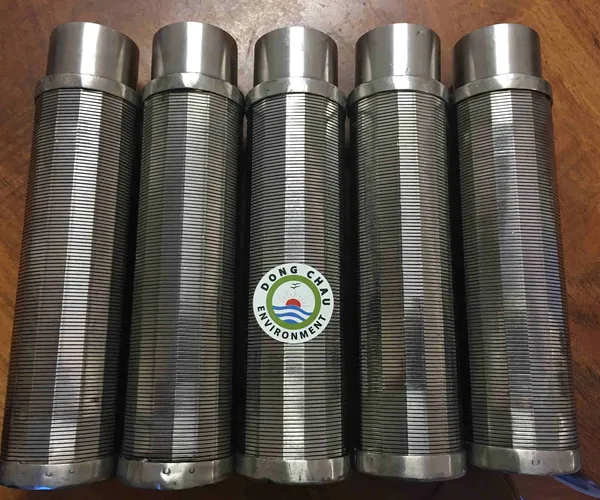 Ống Lọc Khe 0.1mm Một Đầu Kín Một Đầu Ren Trong