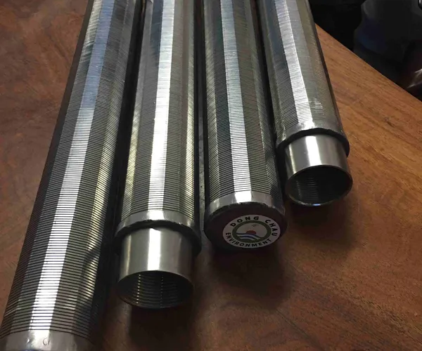 Ống Lọc Khe 0.1mm Một Đầu Kín Một Đầu Ren Trong