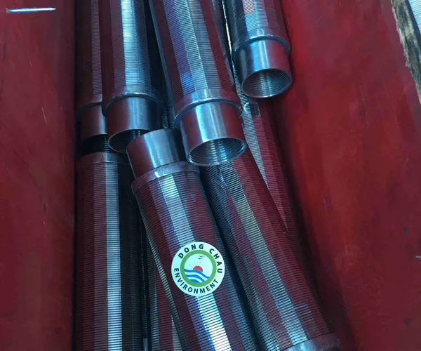Ống Lọc Khe 0.1mm Một Đầu Kín Một Đầu Ren Trong