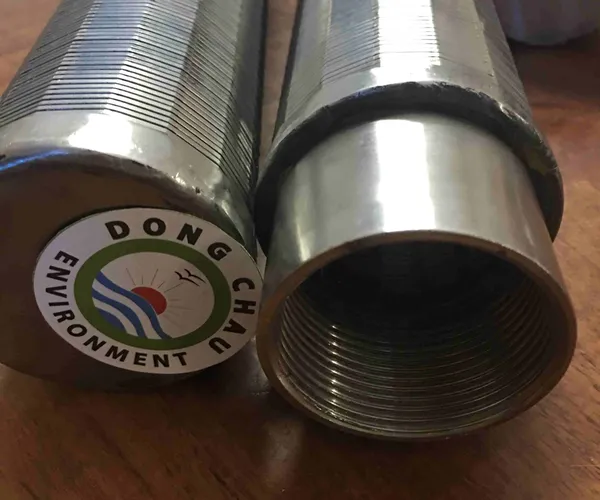 Ống Lọc Khe 0.1mm Một Đầu Kín Một Đầu Ren Trong