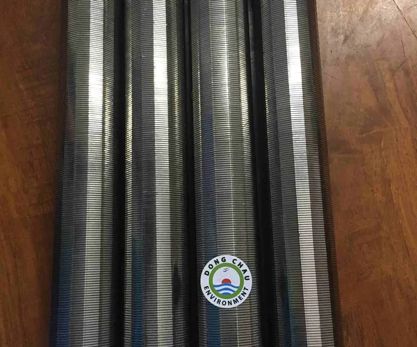 Ống Lọc Khe 0.1mm Một Đầu Kín Một Đầu Ren Trong