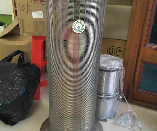 Ống Lọc Khe 2mm Mặt Bích Hai Đầu