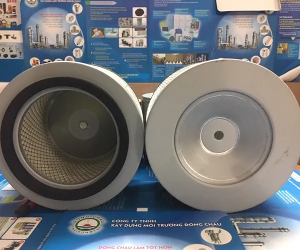 Phin Lọc Bụi Giấy Gỗ Cellulozo 2 Mặt Lưới Đáy Lổ Ti