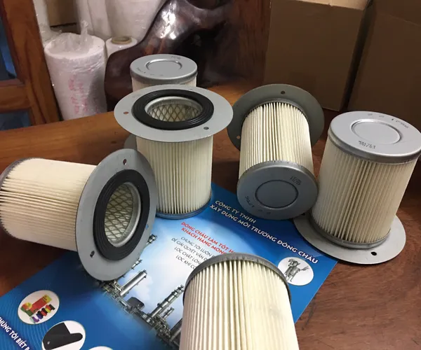 Phin Lọc Dầu Động Cơ Lọc Dầu Thủy Lực Có Vành