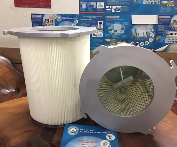 Phin Lọc Khí Giấy Nhựa Polyester 4 Chấu