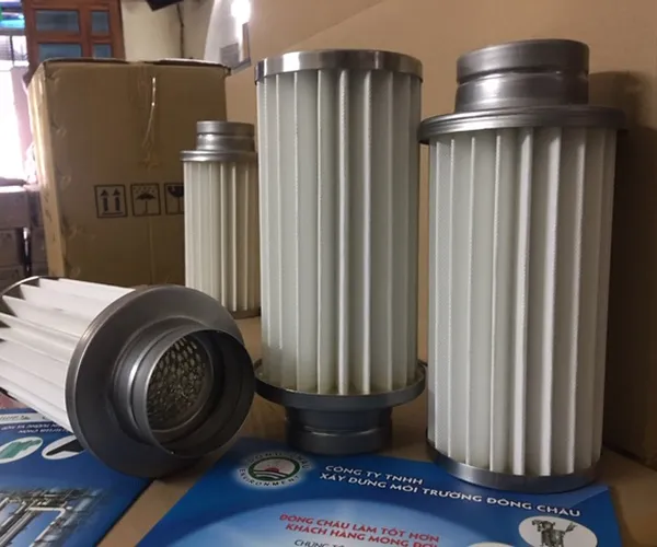 Phin Lọc Khí Nắp Inox