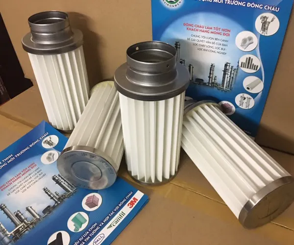 Phin Lọc Khí Nắp Inox