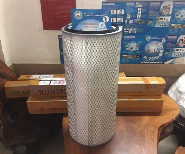 Ron Hình Chóp Tam Giác Phin Lọc Bụi Giấy Nhựa PE